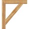 Ekena Millwork Traditional Block Rough Sawn Bracket, Western Red Cedar, 6"W x 42"D x 48"H BKT06X42X48TRA05RWR - alternate 2